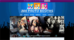 Desktop Screenshot of 305photobooths.com